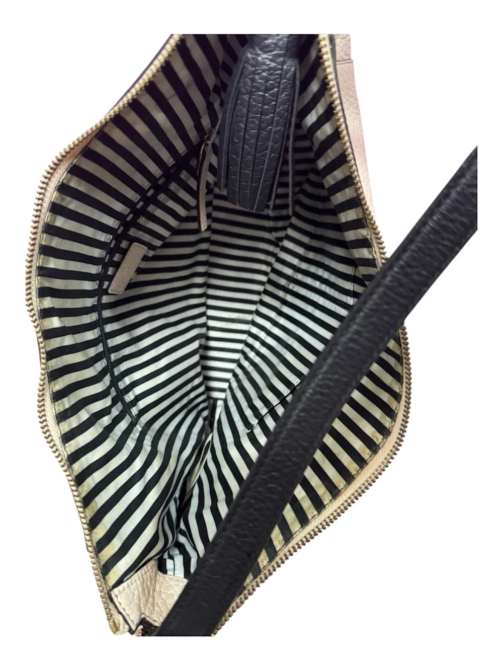 Kate Spade Leather Hobo Shoulder Bag Tassel Colorblock Orig $398